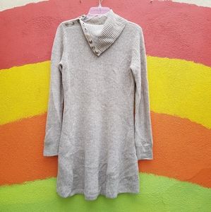 Abercrombie&F cashmere turtleneck sweater dress